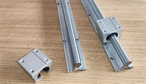 Shaft With Bottom Aluminum Support - Linear Shaft With Support ...