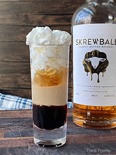 Creamy Skrewball Peanut Butter Whiskey Shot Recipe