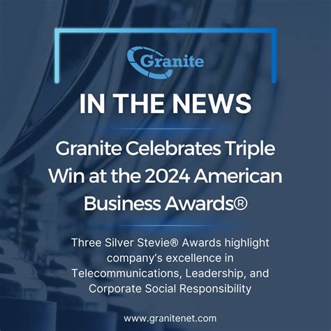 Granite Telecommunications Logo SOUTH SHORE INSIDER: Exceeding