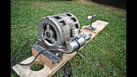 Image result for Washing Machine Motor Generator DIY