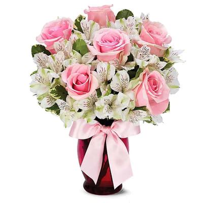 Pink and Pretty: Order Flowers Online | Interflora India | JVS1223349