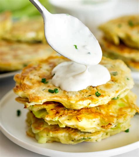 Easy Cabbage Fritters with Garlicky Dip | Babaganosh