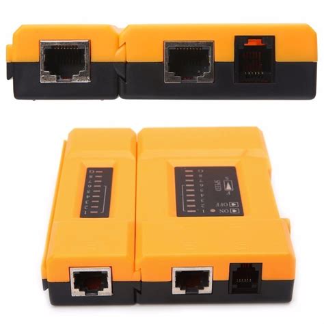rts RJ45 and RJ11 RJ12 Network Cable Tester LAN Cable Tester, Multi ...
