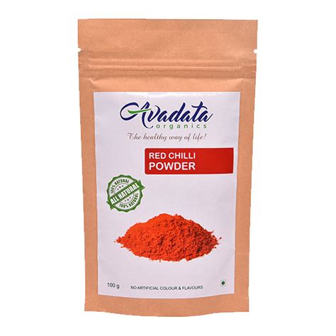 Red Chilli Powder 100 g – Avadata Organics