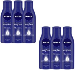 NIVEA Nourishing Lotion Body Milk ( For All Skin Types ) - Price in ...