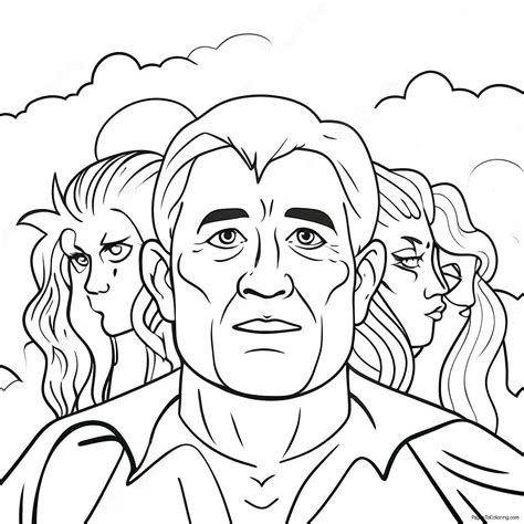 R-Rated Adult Coloring Page (1261-1120)