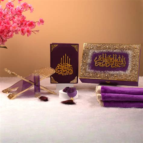 Purple Sequence Sawab-E-Jariya Hamper – Islamic Gifts – Hadiyah Gifting