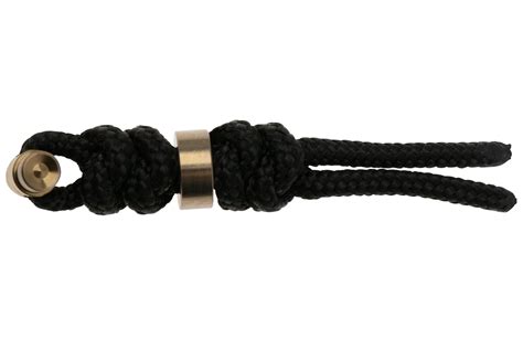 Chris Reeve Large Sebenza/Umnumzaan Lanyard com conta preto/dourado COM ...