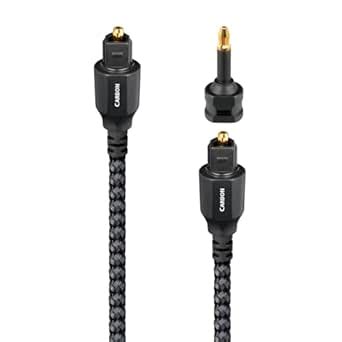 AudioQuest Carbon Optical Toslink Full to Toslink Full Cable 0.75m ...