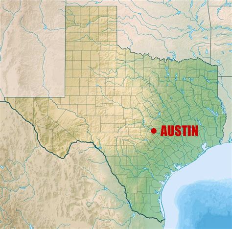 Latitude Of Austin Texas
