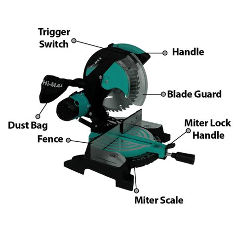 XTRA POWER HI-MAX IC-095 MITER SAW– Industrial Megamart