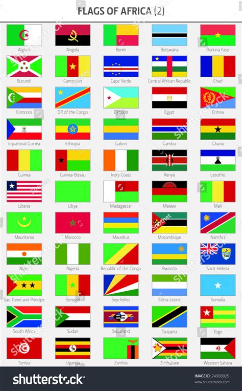 African Country Flags 的图像结果