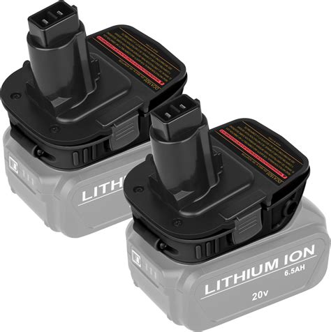Amazon.com: 2Pack DCA1820 with USB Adapter Compatible for De walt 18V Tools, Replace for 20V to ...