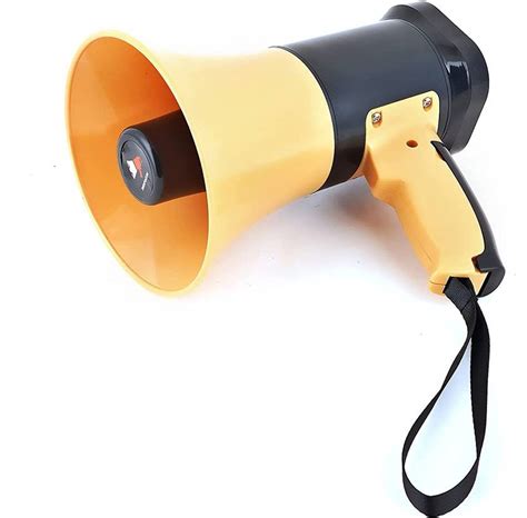 FXI Megaphone Speaker, USB Memory Card Input For Announcing Talk Record ...