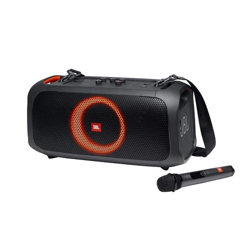 JBL PartyBox-On-The-Go by Harman Portable Bluetooth Party Speaker with ...