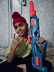 Nerf Elite 2.0 Commander Rd-6 Blaster, 12 Darts, 6-Dart Rotating Drum ...