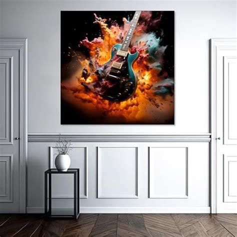 The Castle Decor Music Painting with Frame Big Size (24X24) Wall Art ...