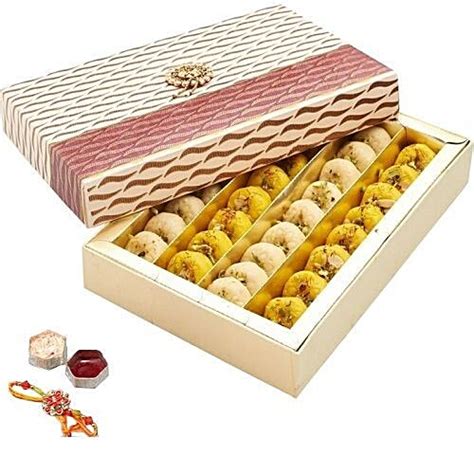 Buy Raksha Bandhan Store Celebration Assorted Peda Gift Box With Rakhi ...