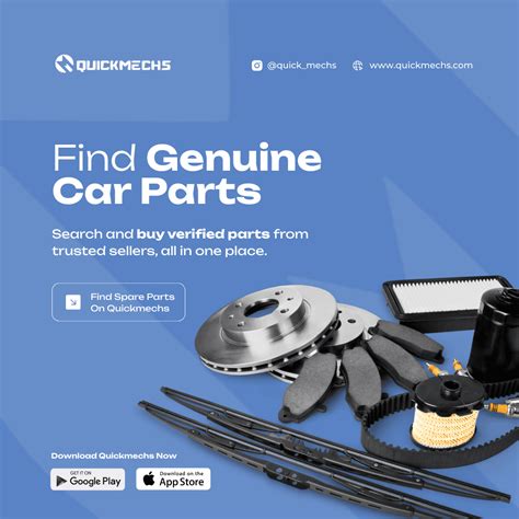 Spare Parts for Cars: Buy Quality Parts Online with QuickMechs