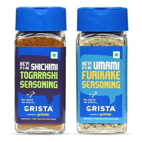 CRISTA International Seasonings Combo Pack - 7 | Umami Furikake ...