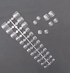 Buy VIKSON INTERNATIONAL 24 pcs Clear transparent | gel glossy finish ...