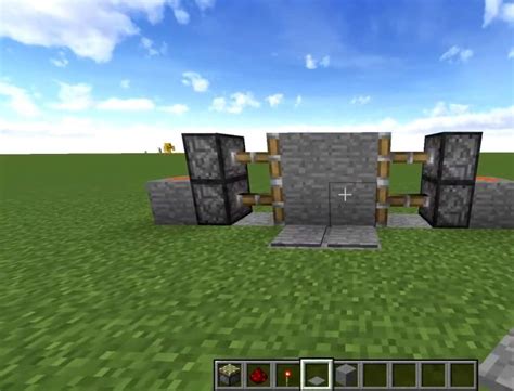 How To Make A Piston Door In Minecraft | Double Piston Door Designs