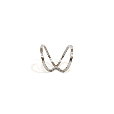 Illusion ring Rhodium coated | MA by So Shi Te Puzzle box specialty ...