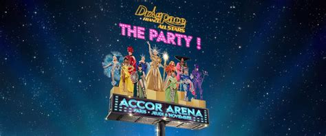 Drag Race France Live All Stars · THE PARTY ! · Accor Arena · Jeudi 6 ...