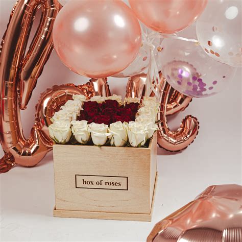 Custom Box of Roses – Box of Roses Egypt