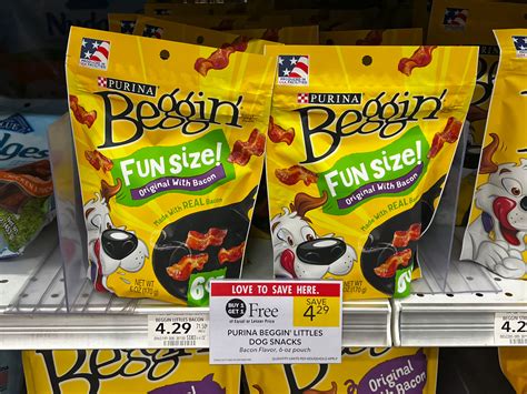 Purina Beggin’ Dog Snack Just $1.02 Per Bag At Publix - iHeartPublix