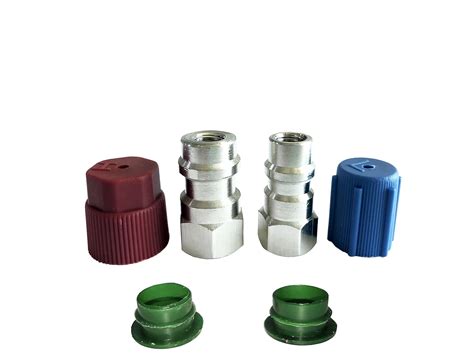 GooMeng R-12 to R-134a Retrofit Conversion Adapter Fitting 1/4 SAE ...