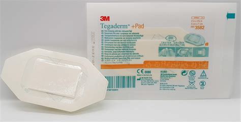 TEGADERM Plus +PAD 3M Film Dressings 5cm x 7cm x10 3582 Transparent ...