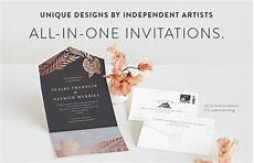 Wedding Invitations All In One by All In One Wedding Invitations Minted Wedding Invitations All In One