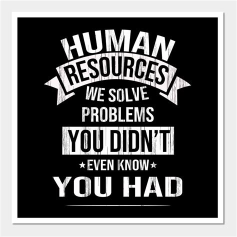 Hr Manager Personell Staff Job Human Resources Wall And Art Print | Human-rescources in 2023 ...