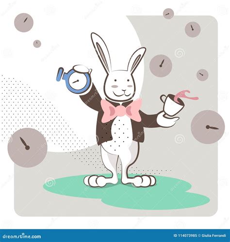 Rabbit With Clock Meme