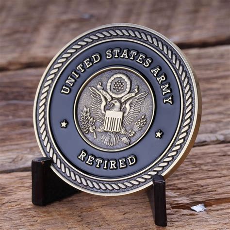 Buy Army Retired Challenge Coin - United States Army Challenge Coin ...