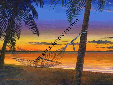 Hawaiian Sunset – Purple Moon Studio
