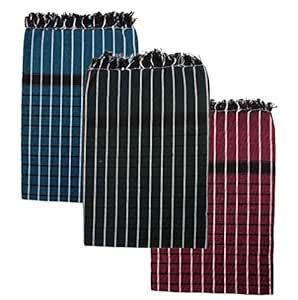 Shree Murugan Textiles Cotton Towels, Size - (53" X 27") Pack of 3 ...