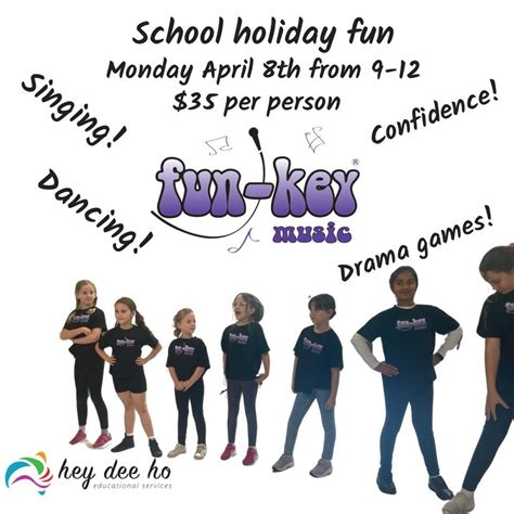 Fun-key music School holiday Program, Brentwood Park Neighbourhood ...