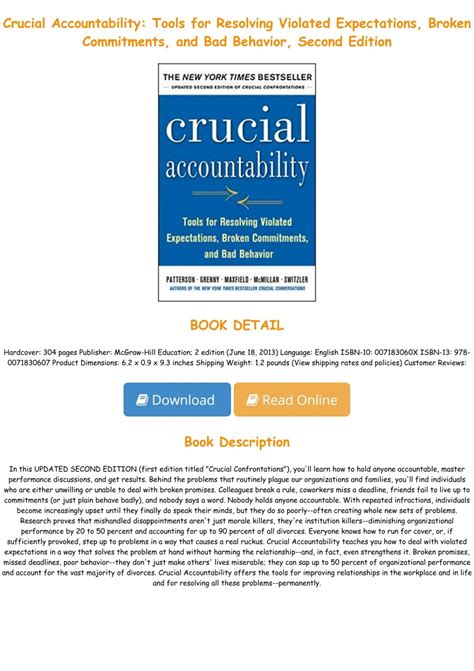 e-Book !Download Crucial Accountability: Tools for Resolving Violated ...