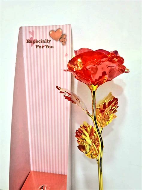 Sai Creation beutifull red Rose, Pack of 1 : Amazon.in: Home & Kitchen