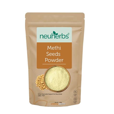 Methi Seeds Powder For Stronger & Flourishing Hair- neuherbs