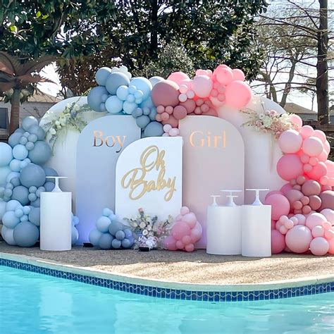 Gender Reveal Decoration Ideas Outside | Shelly Lighting