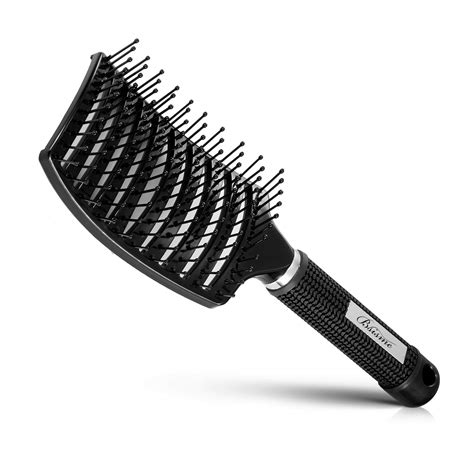 Amazon.com : Hair Brush, Professional Curved Vented Brush for Faster ...