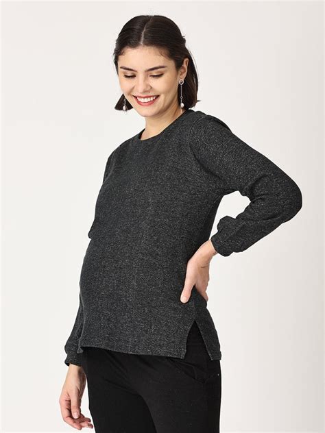 Eclipse Maternity Sweatshirt with Nursing | The Mom Store