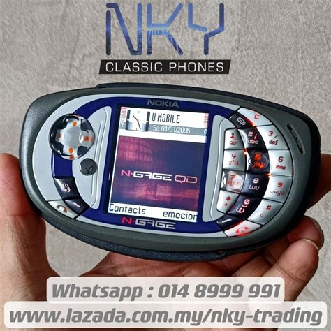 Nokia Ngage QD (Legendary N-Gage Gaming Phone) (NKY Classic Phones 经典手机 ...