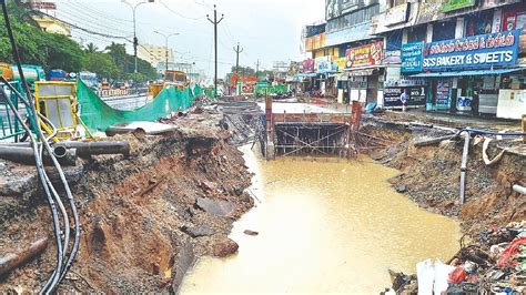 Incomplete SWD work at Pallikaranai haunts commuters