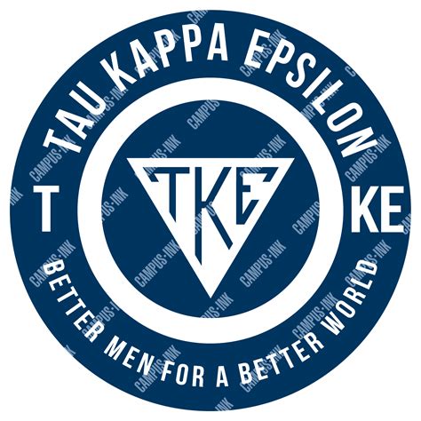 Tau Kappa Epsilon Circle Logo Design – The Tau Kappa Epsilon Store
