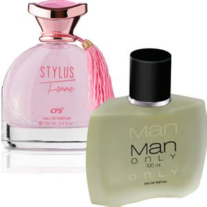 Buy CFS Stylus Pink & Man Only Black EDP Long Lasting Luxury Perfume ...