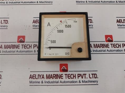 Deif 1500/5A Ammeter 0-1500/7500A – Aeliya Marine Tech